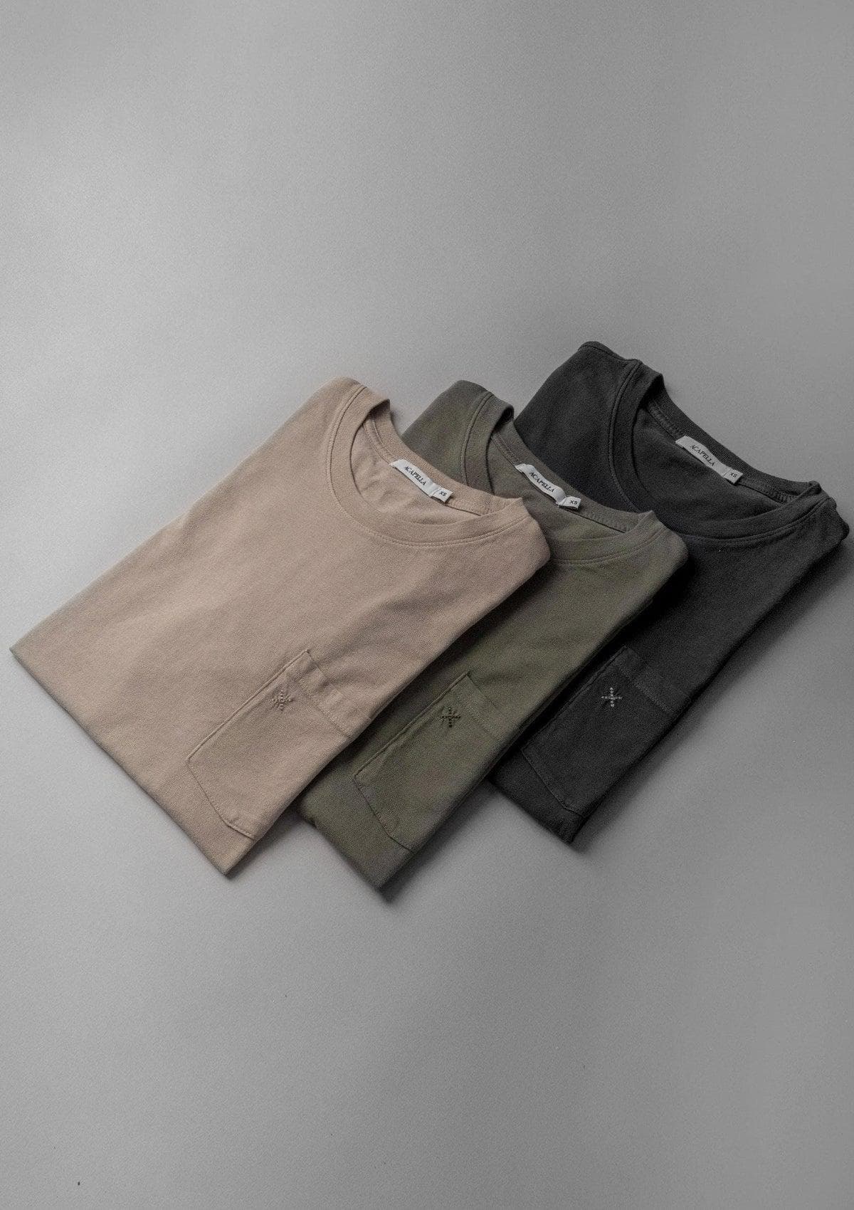 Acapella Ropa Men Basics 3-Pack X Pocket Classic Colors