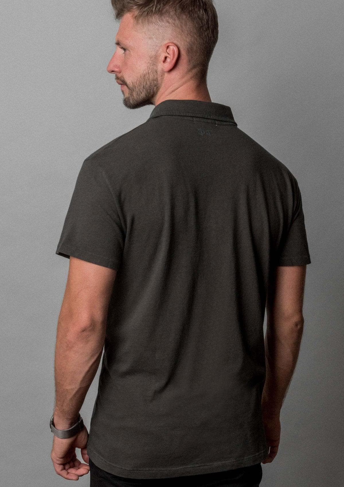 Acapella Ropa Men Basics Playera Polo - Peat Military