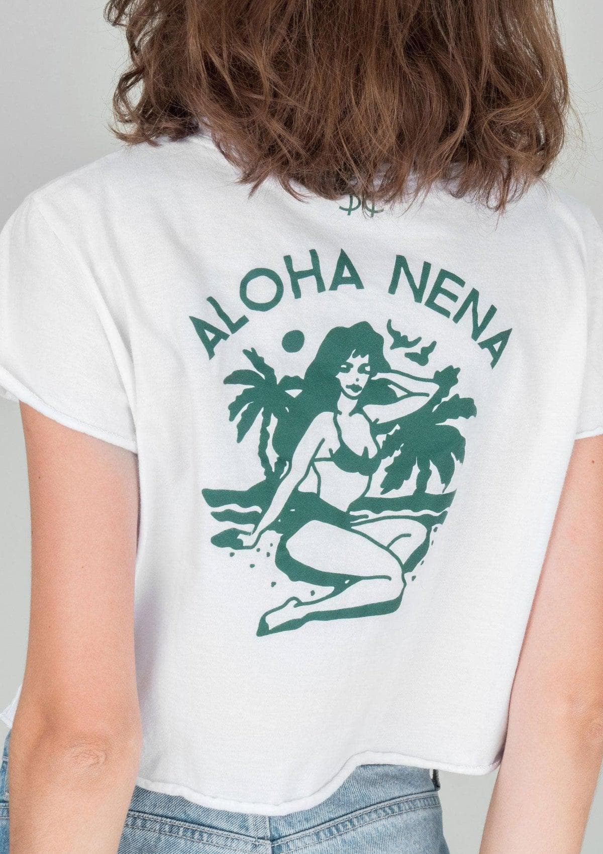 Acapella Ropa Women Graphics Playera Aloha Nena Women