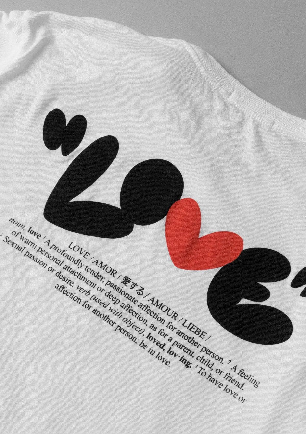 Acapella Ropa Men Graphics Playera Love