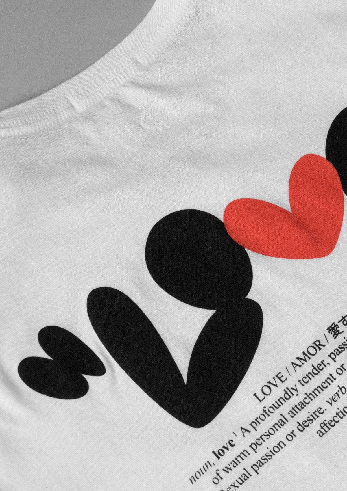 Acapella Ropa Men Graphics Playera Love
