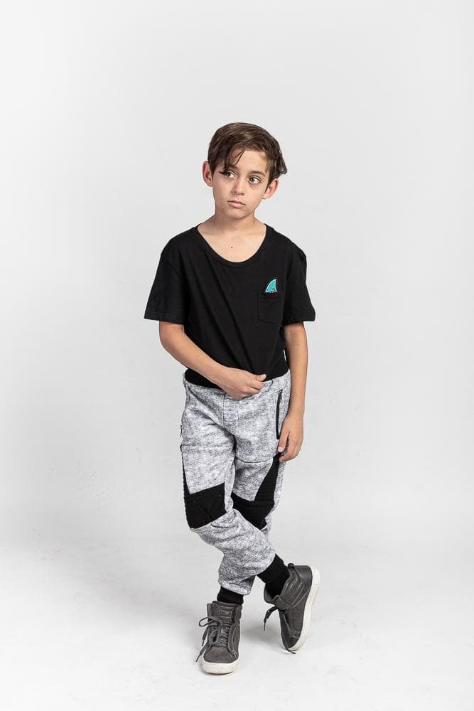 Acapella Ropa Youth Graphics Shark Patch