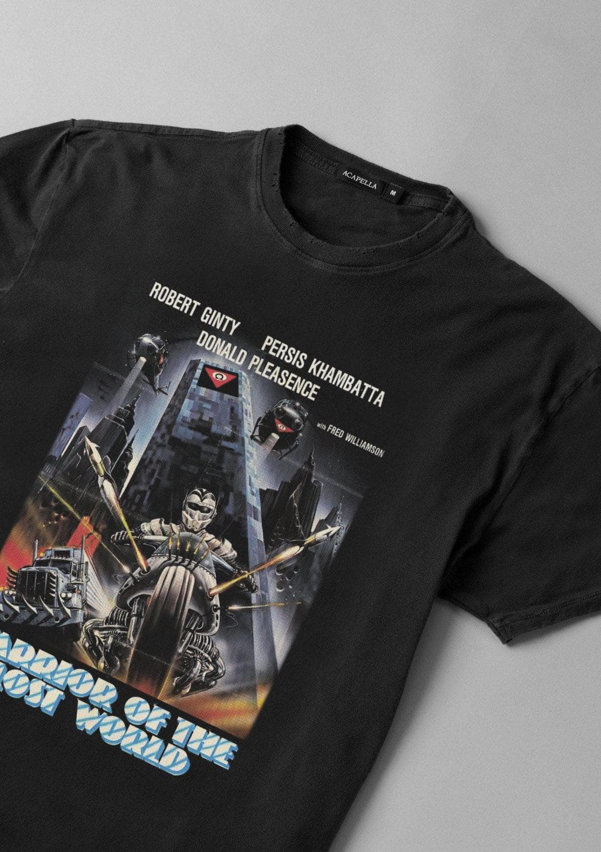 Acapella Ropa Men Graphics Playera Warriors Of The World