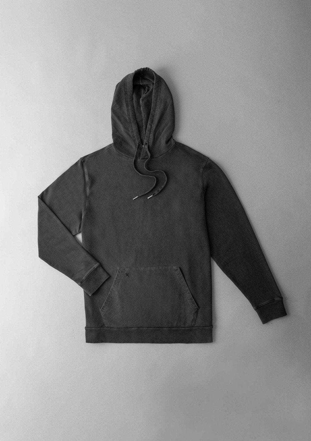 Acapella Ropa Men Hoodie Sudadera Classic Hoodie Washed Black