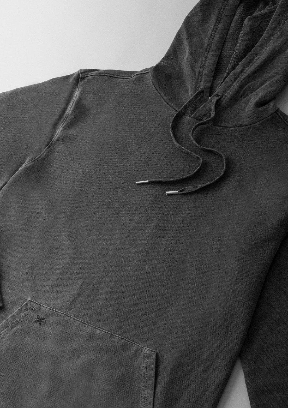 Acapella Ropa Men Hoodie Sudadera Classic Hoodie Washed Black