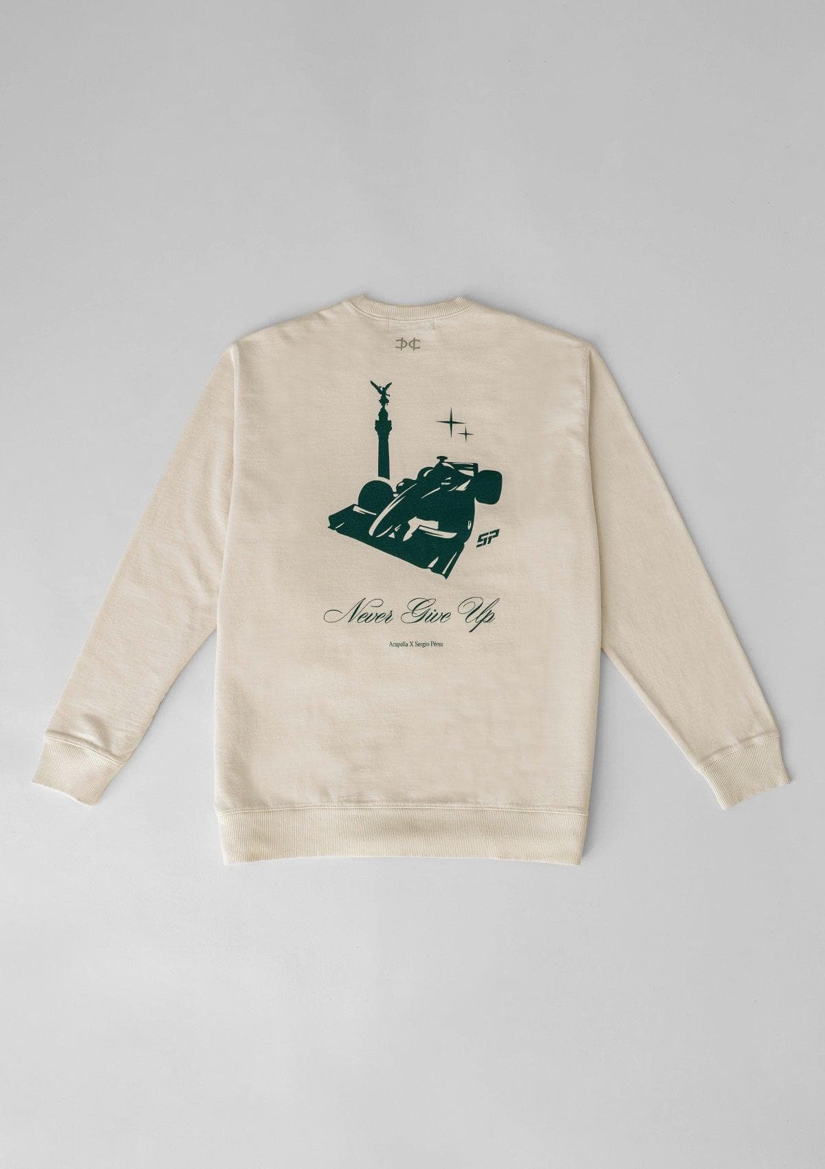 Mexico GP Pullover - Washed Bone