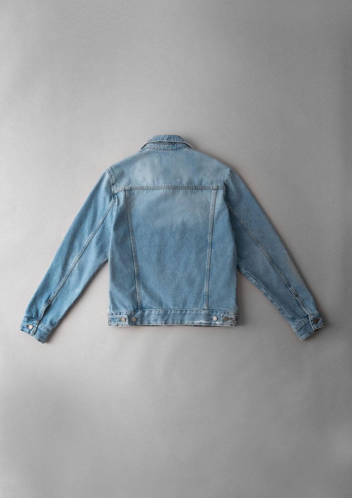 Acapella Ropa Men Jackets Chamarra Denim Jacket Light Vintage