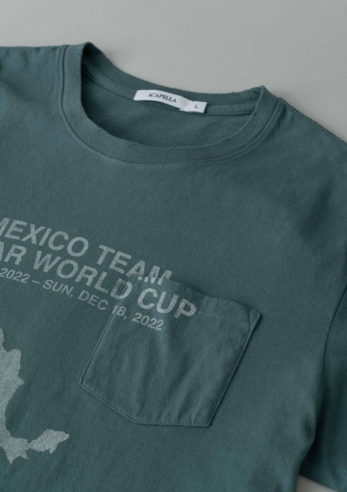 Mexico World Cup - Washed Green