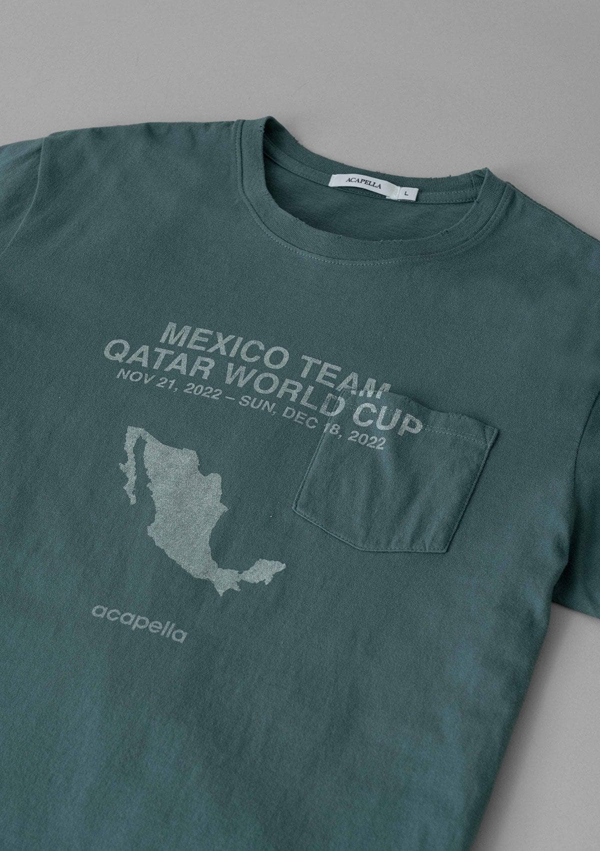 Mexico World Cup - Washed Green