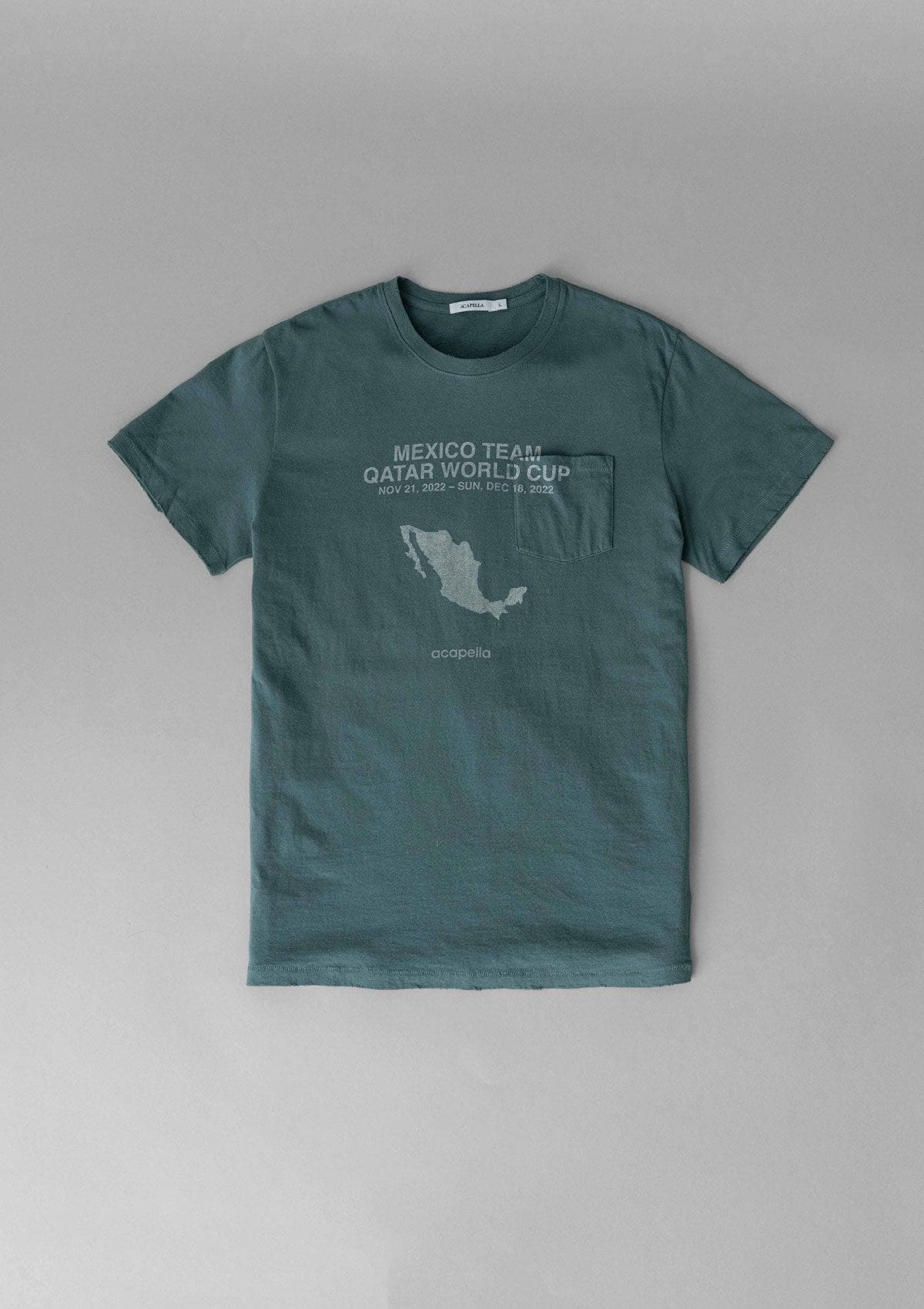 Mexico World Cup - Washed Green