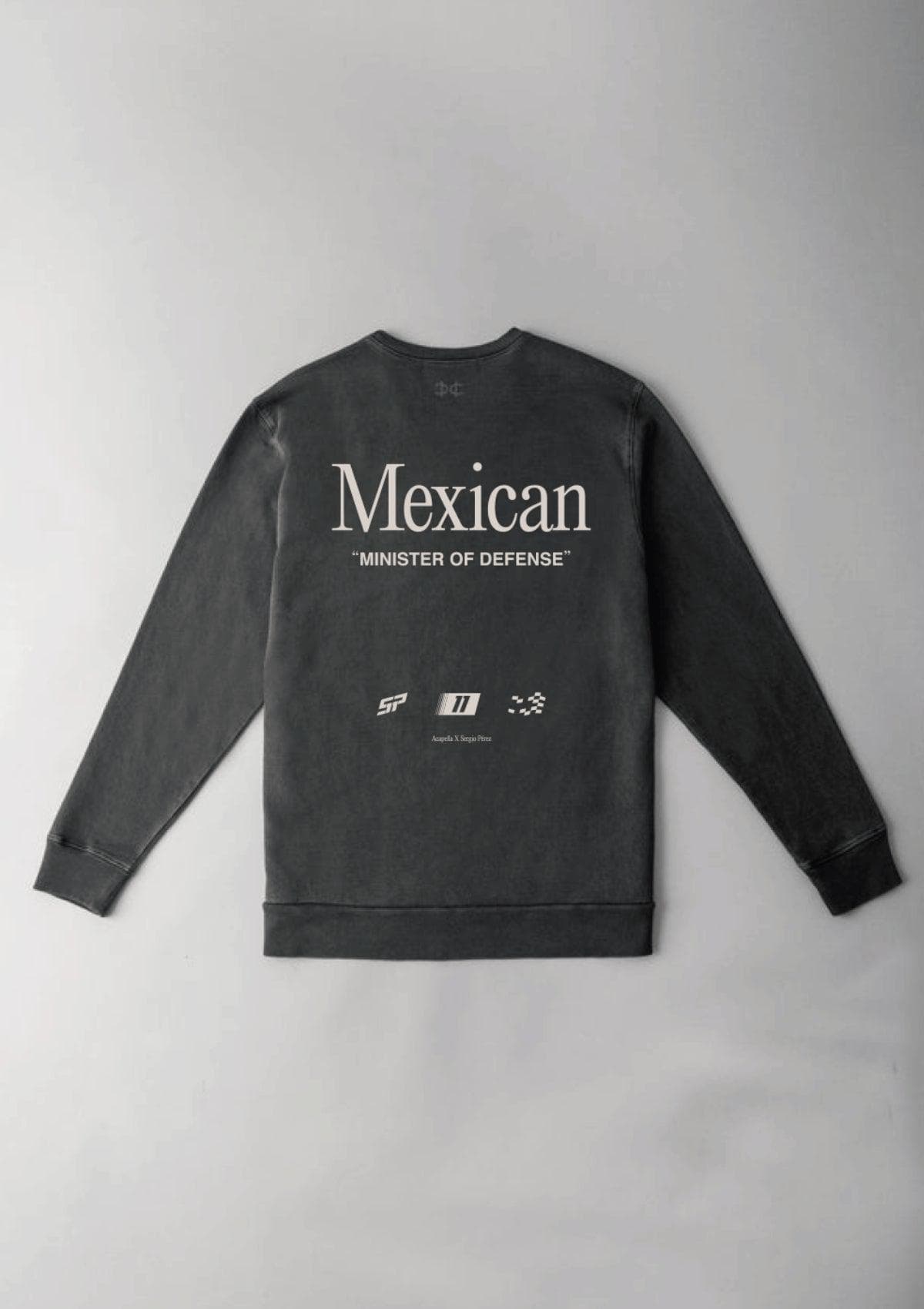 Acapella Ropa Acapella Pullover Minister of Defense Pullover - Washed Black
