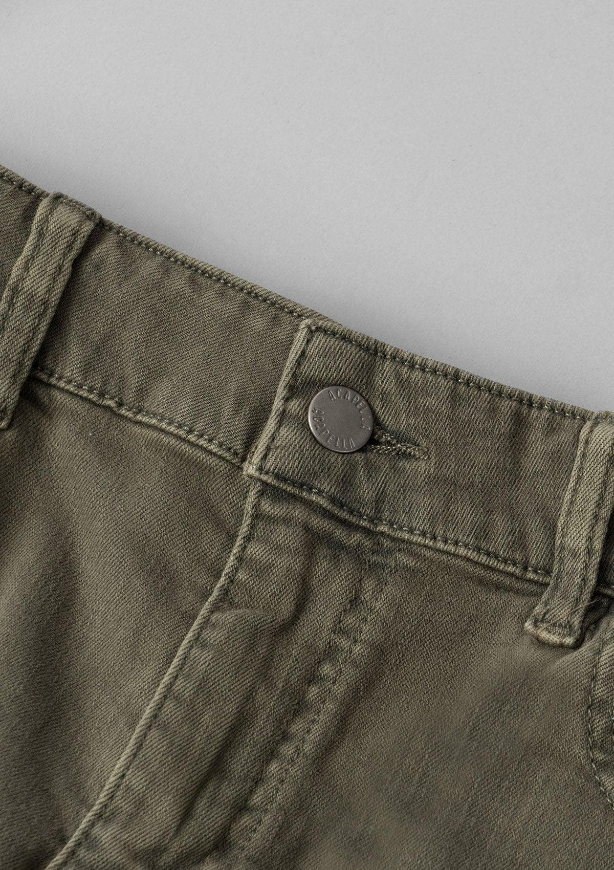 Acapella Ropa Acapella Denim Skinny Jeans - Dark Olive
