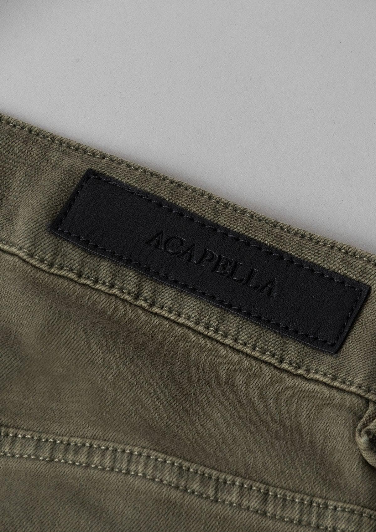 Acapella Ropa Acapella Denim Skinny Jeans - Dark Olive