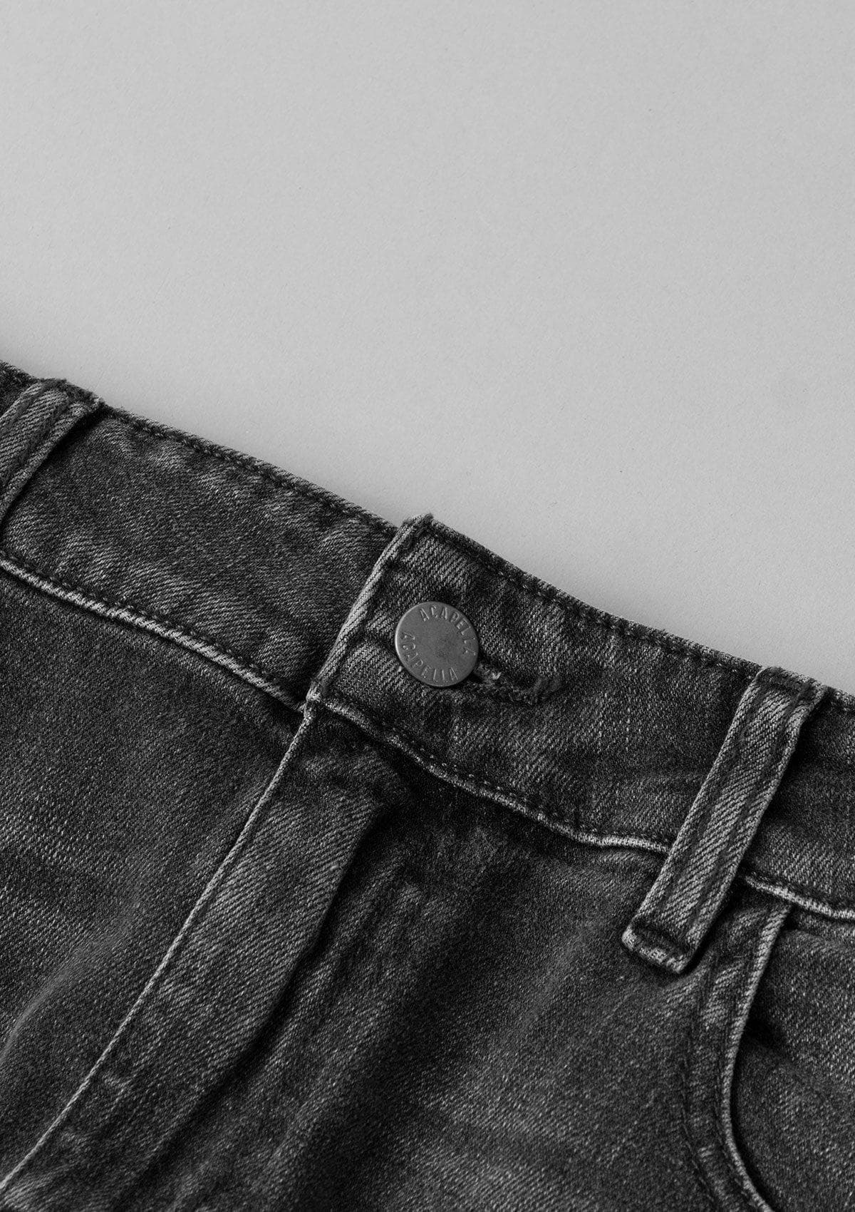 Acapella Ropa Acapella Denim Skinny Jeans - Washed Black