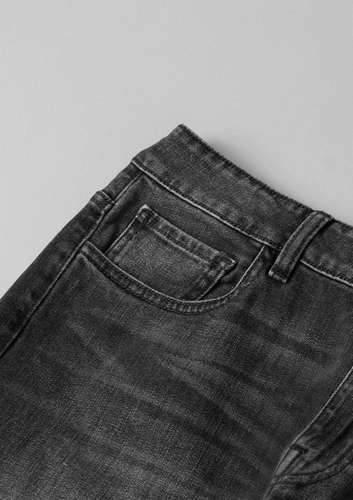 Acapella Ropa Acapella Denim Skinny Jeans - Washed Black