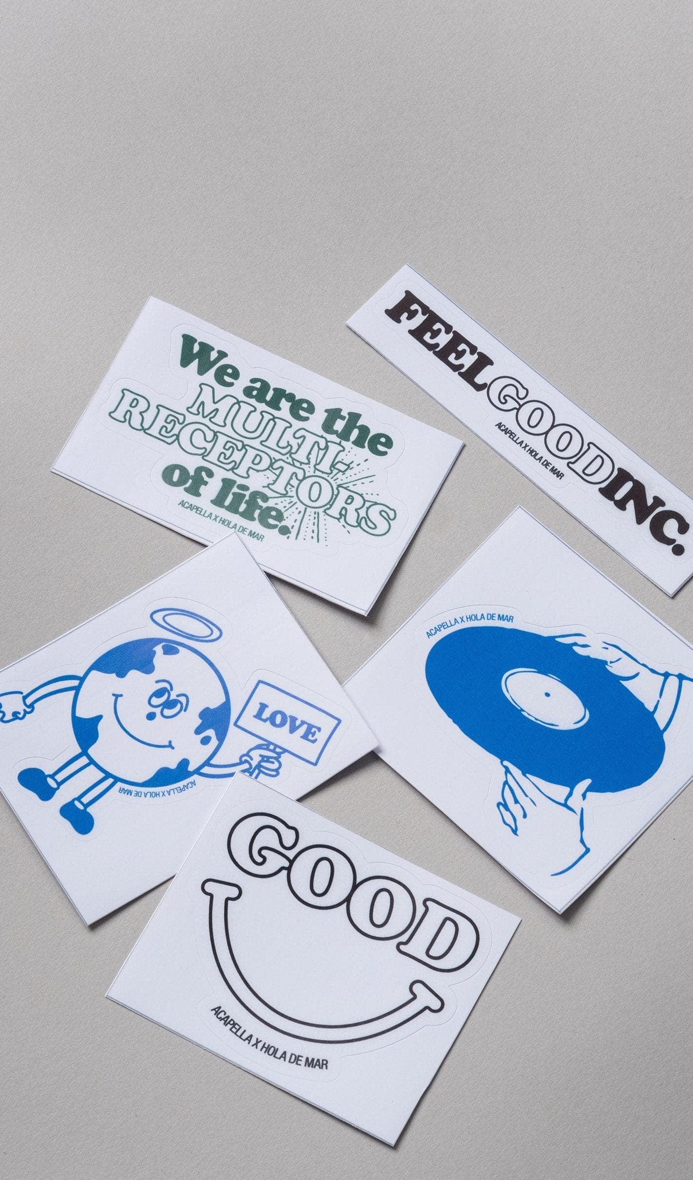 Acapella Ropa Acapella General Hola de Mar Sticker Pack