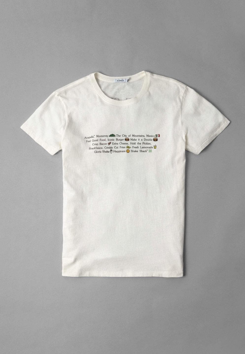 Acapella Ropa Men Graphics Playera Shake Shack