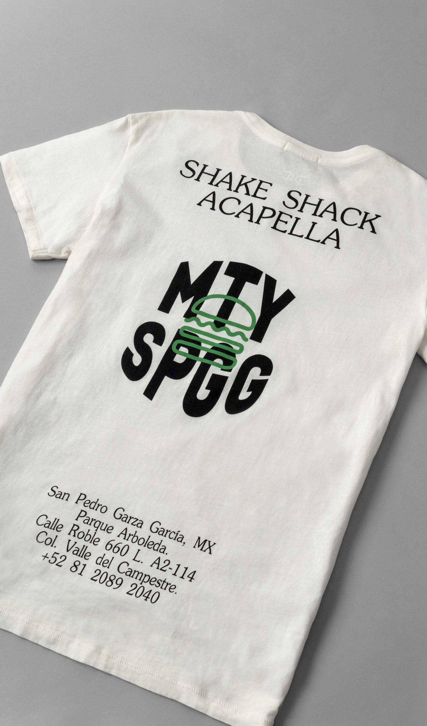 Acapella Ropa Men Graphics Playera Shake Shack