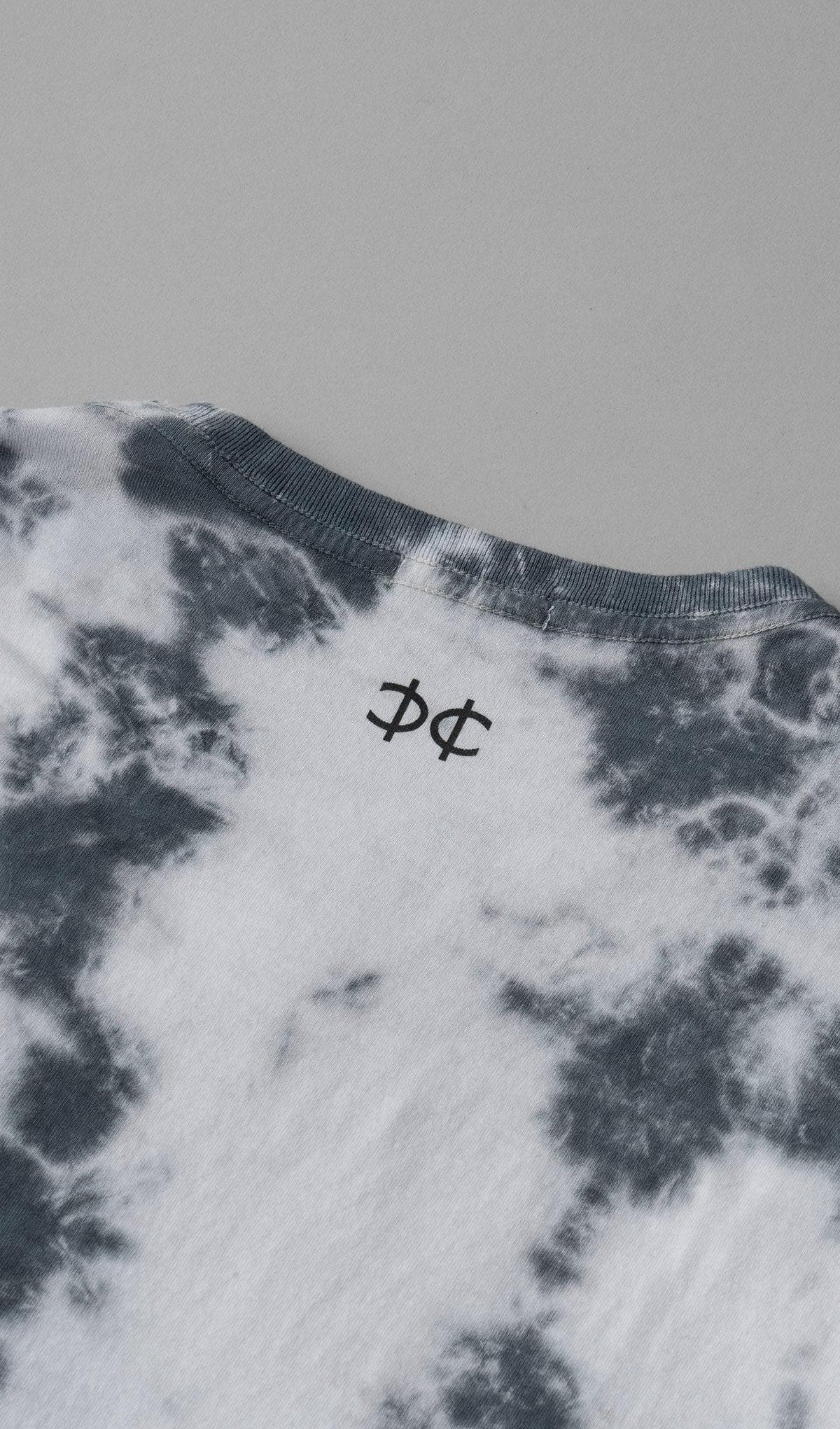 Acapella Ropa Men Graphics Playera Tie Dye Dark Gray