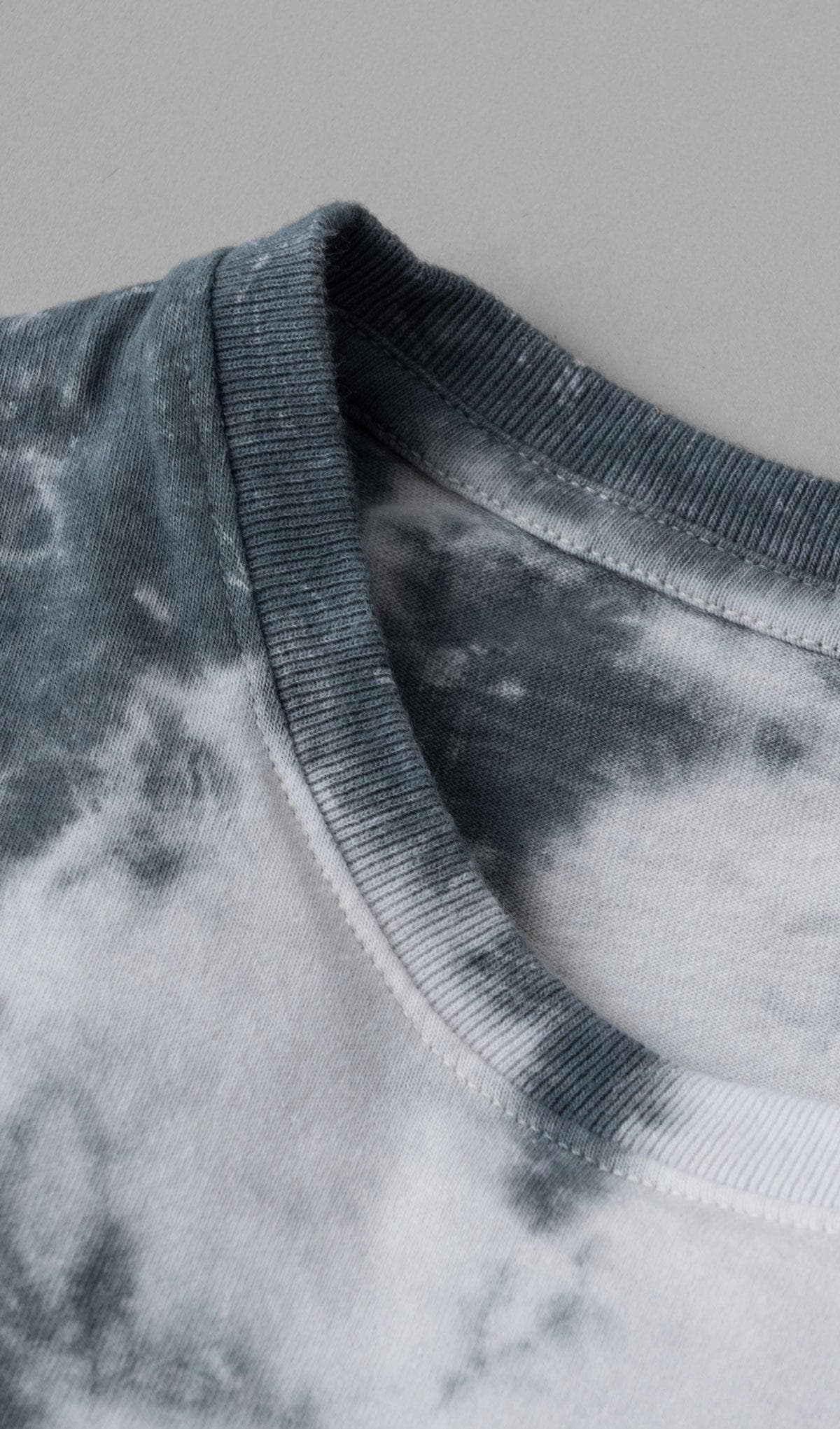 Acapella Ropa Men Graphics Playera Tie Dye Dark Gray