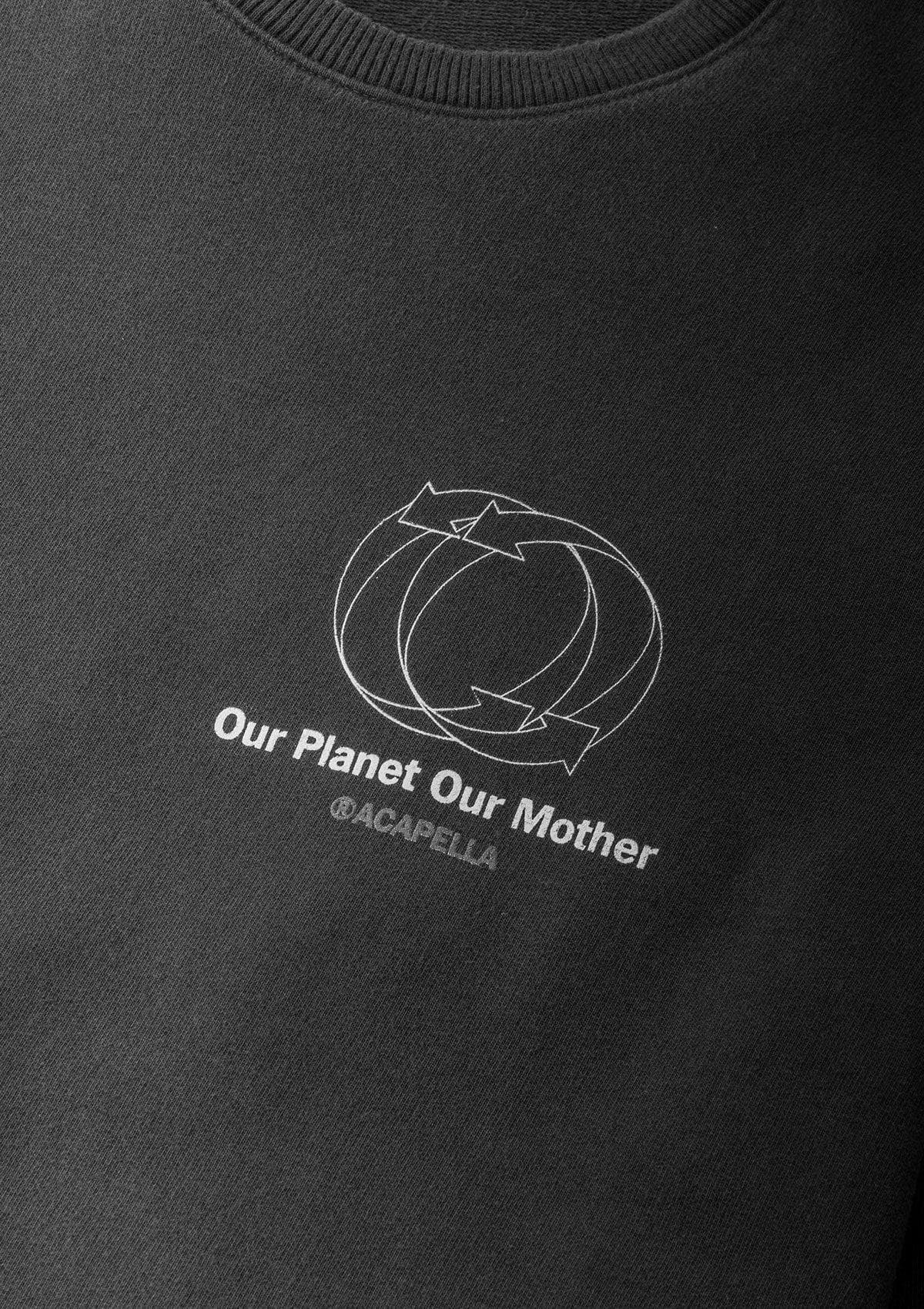 Acapella Ropa Men Pullover Sudadera Our Planet, Our Mother