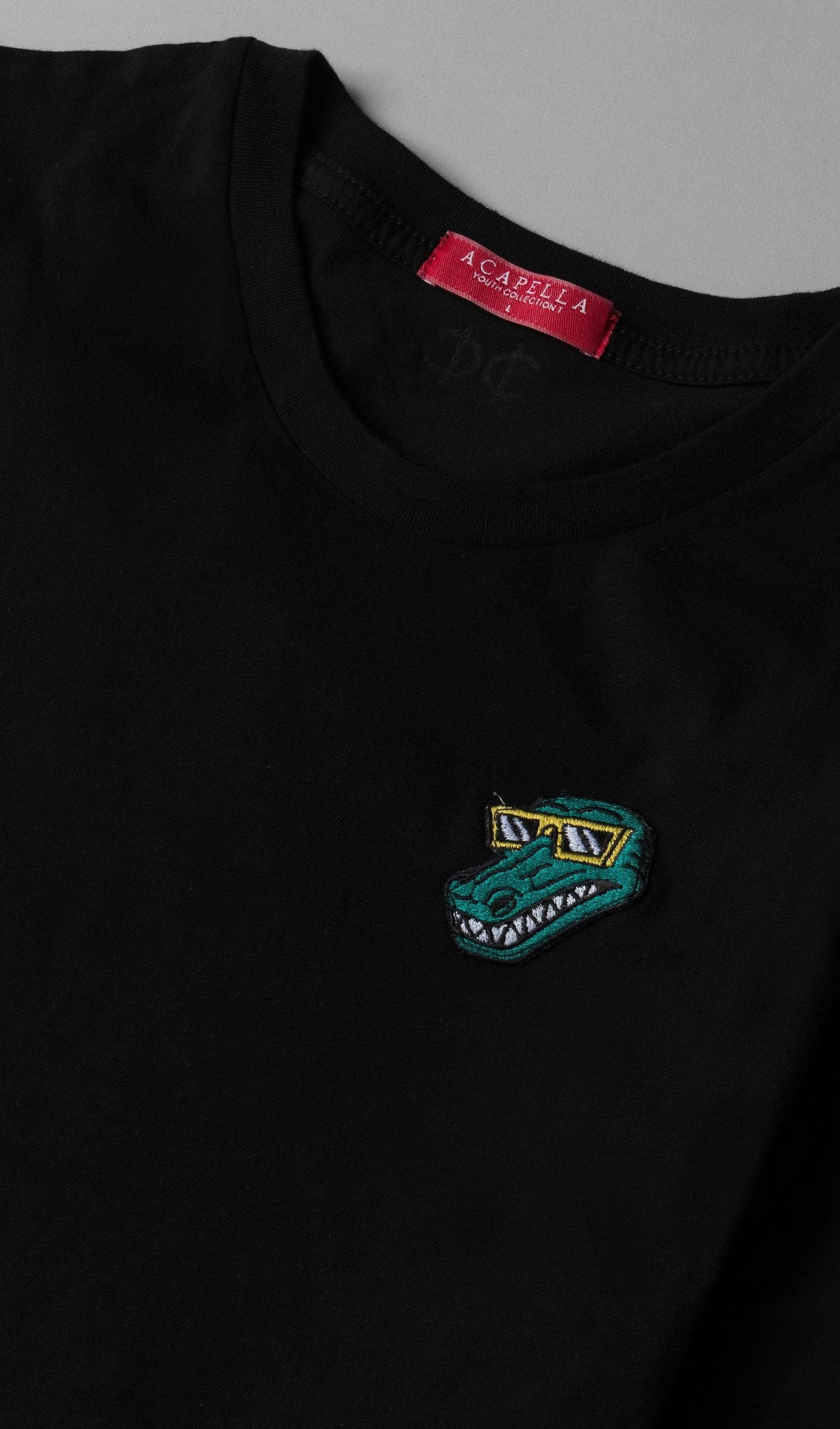 Acapella Ropa Youth Graphics Playera Rock On Patch Youth