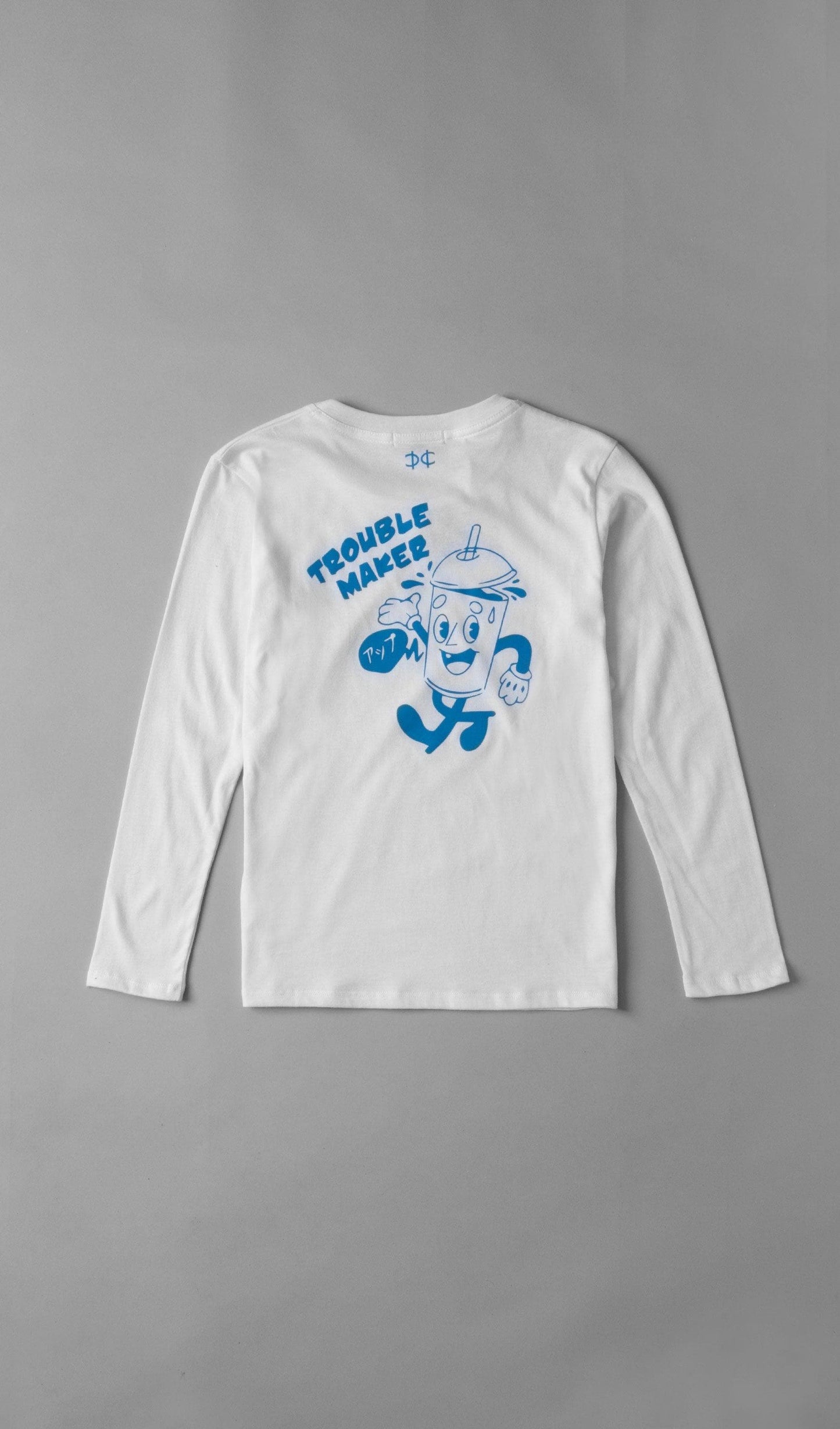 Acapella Ropa Youth Graphics Playera Trouble Maker