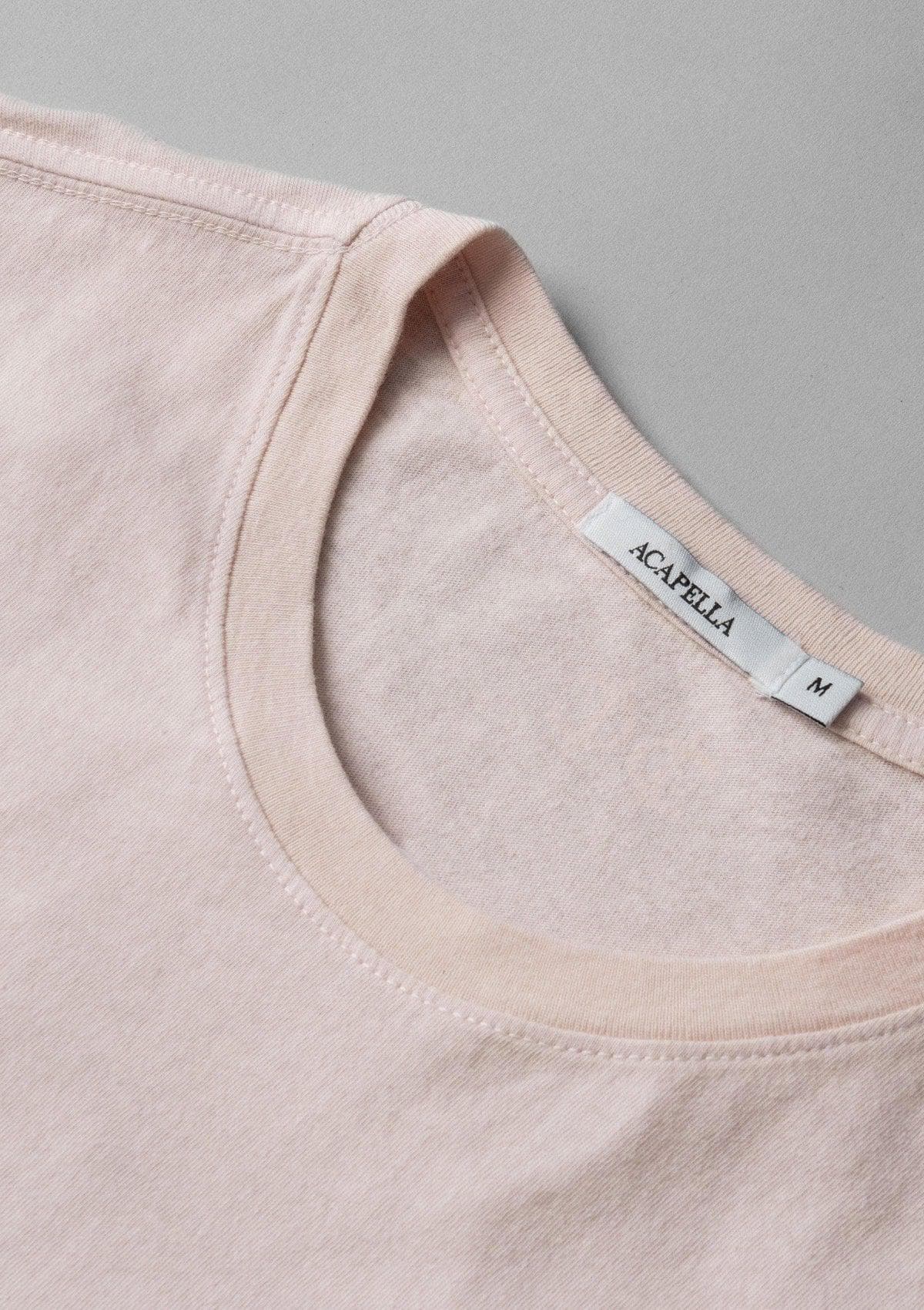 Acapella Ropa Acapella Basics Playera Classic Tee- Pearl Blush