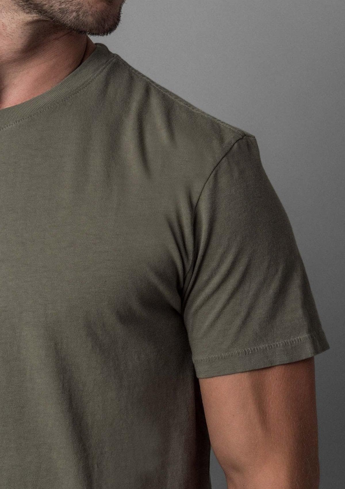 Acapella Ropa Acapella Basics Playera Classic Tee- Military