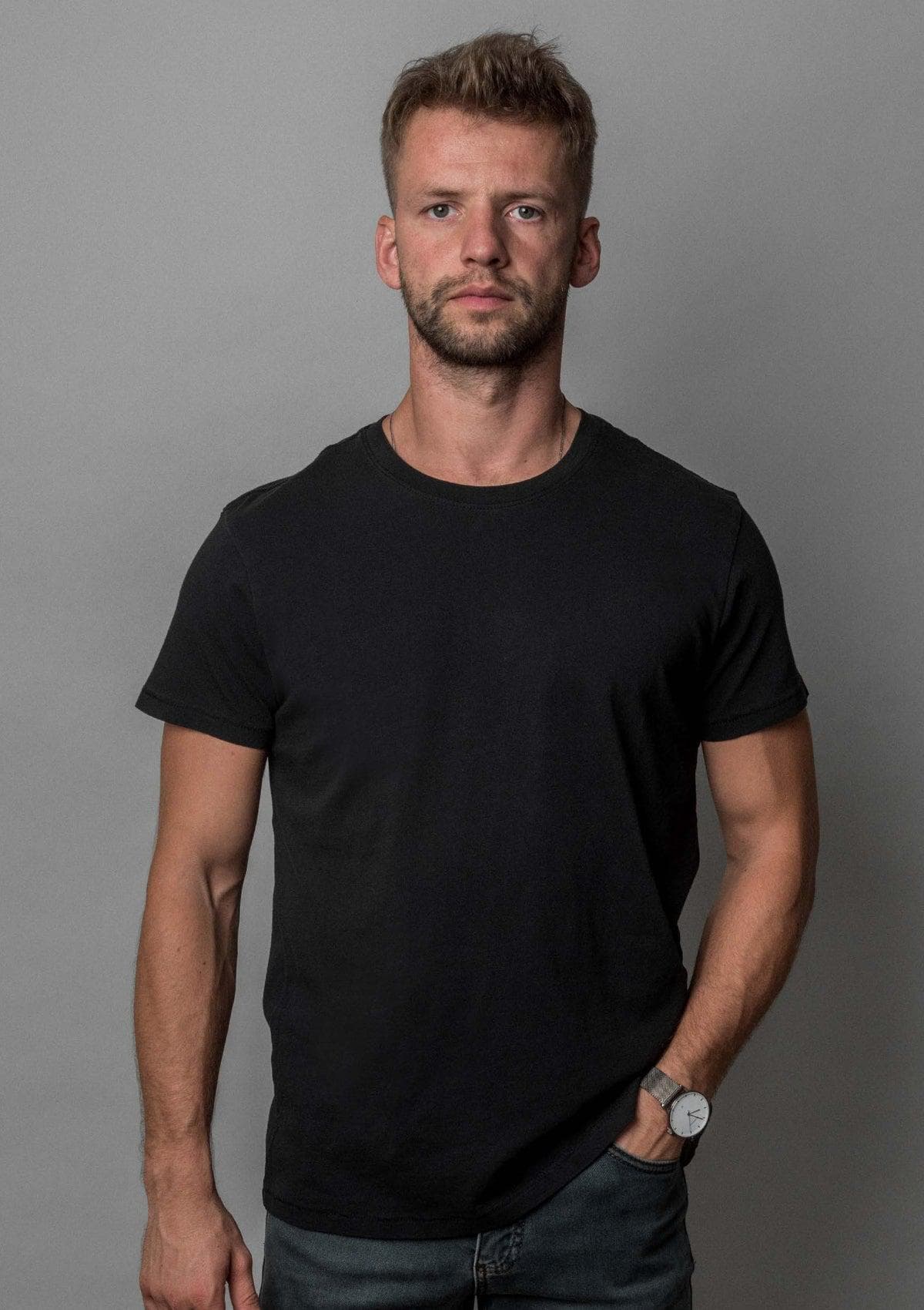 Acapella Ropa Acapella Basics Playera Classic Tee- Black