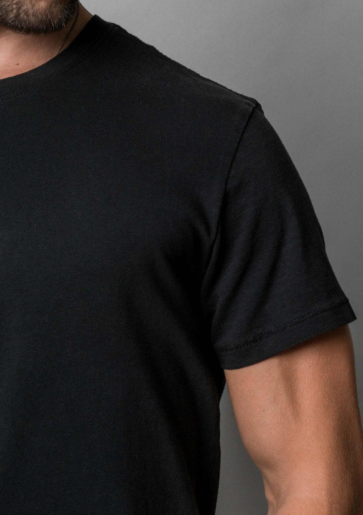 Acapella Ropa Acapella Basics Playera Classic Tee- Black
