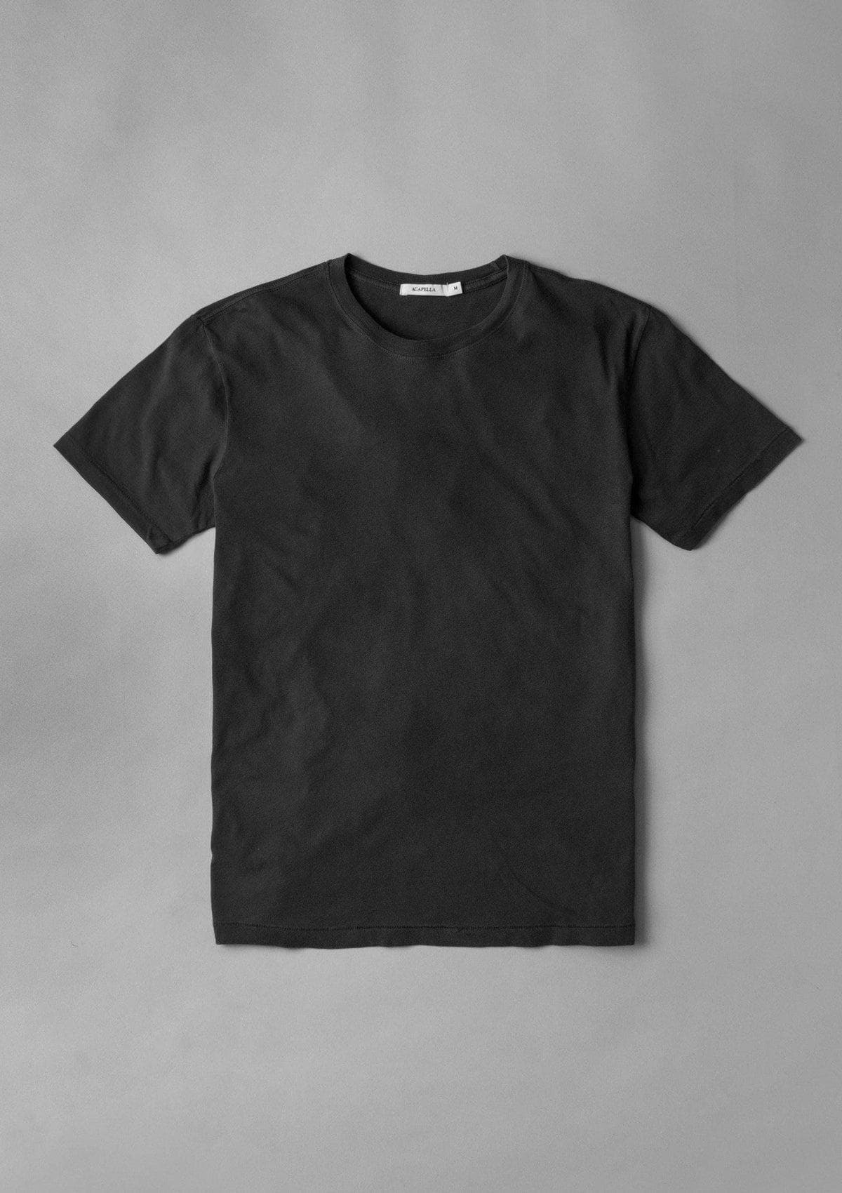 Acapella Ropa Acapella Basics Playera Classic Tee- Washed Black