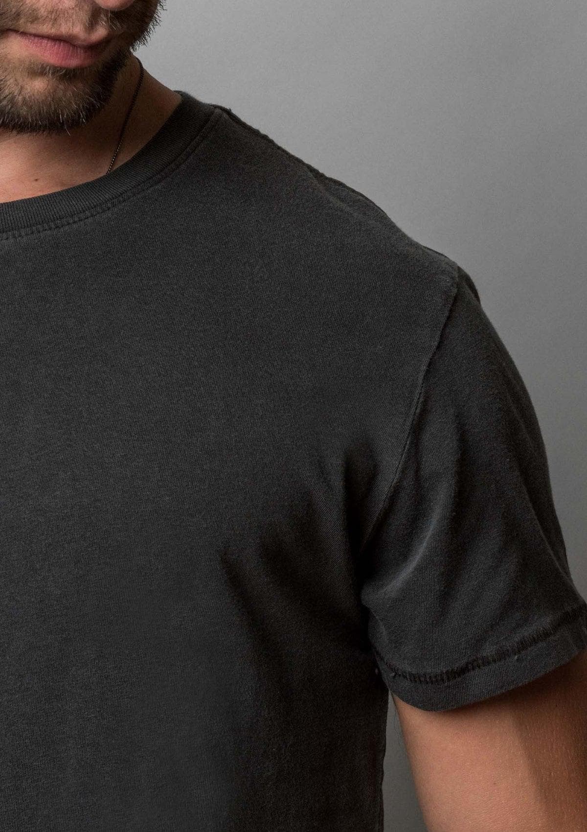 Acapella Ropa Acapella Basics Playera Classic Tee- Washed Black