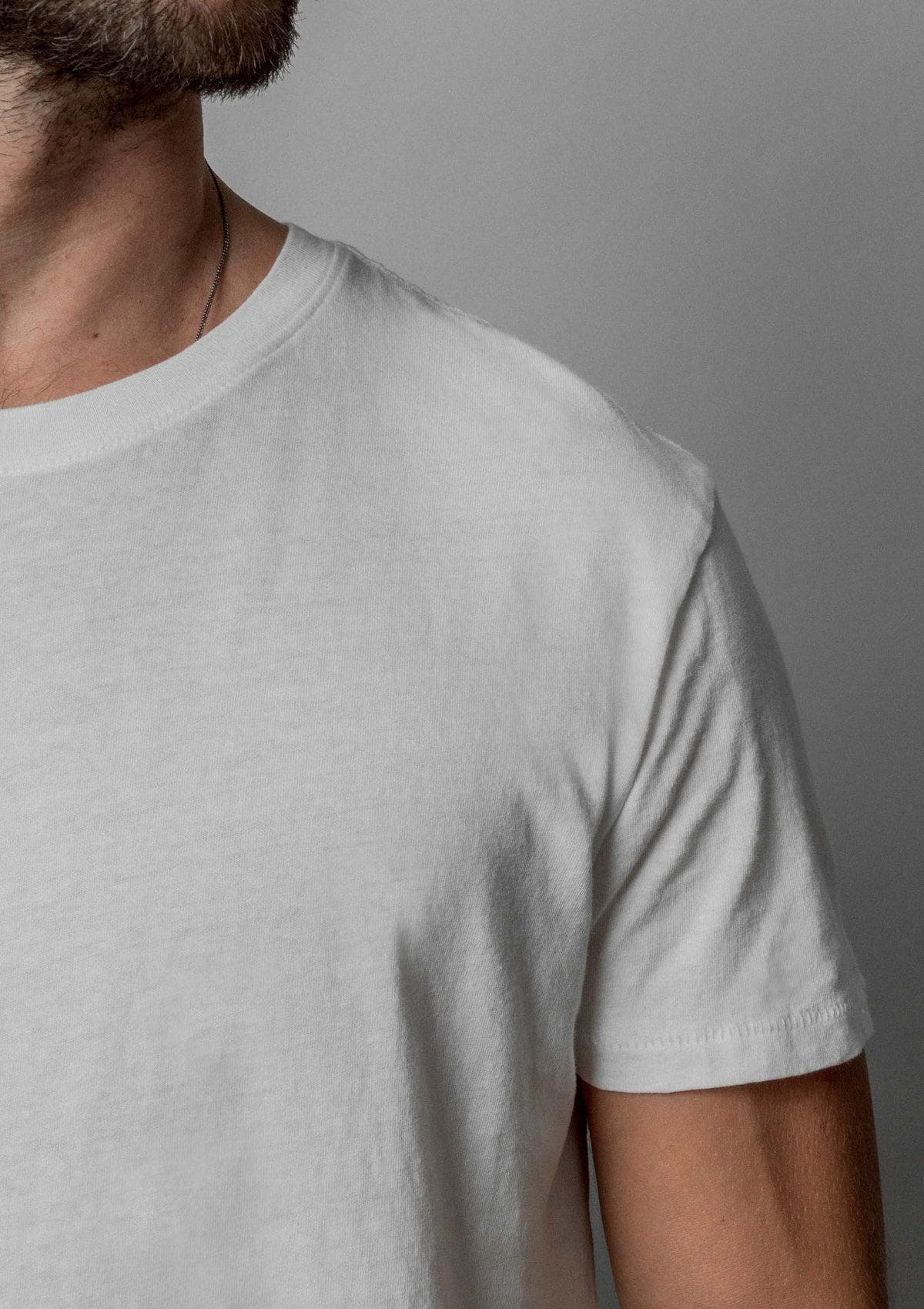 Acapella Ropa Acapella Basics Playera Classic Tee- White