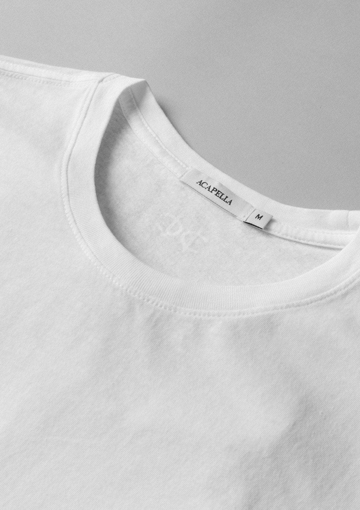 Acapella Ropa Acapella Basics Playera Classic Tee- White
