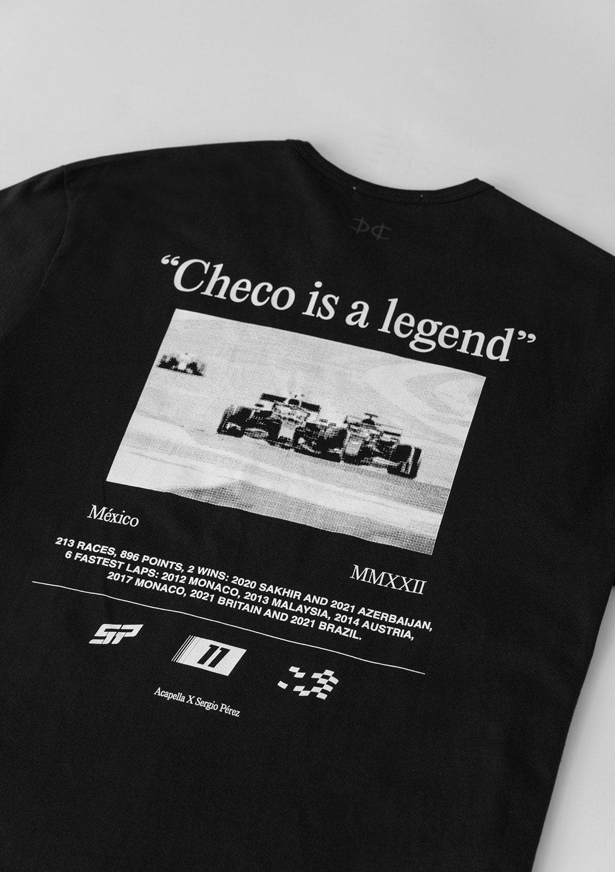 Checo is a Legend Tee - Black