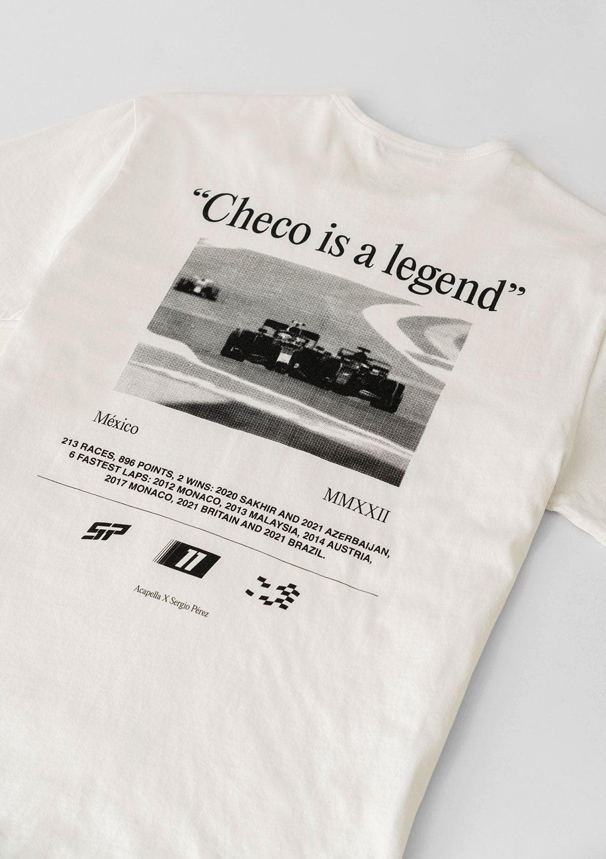 Checo is a Legend Tee - White