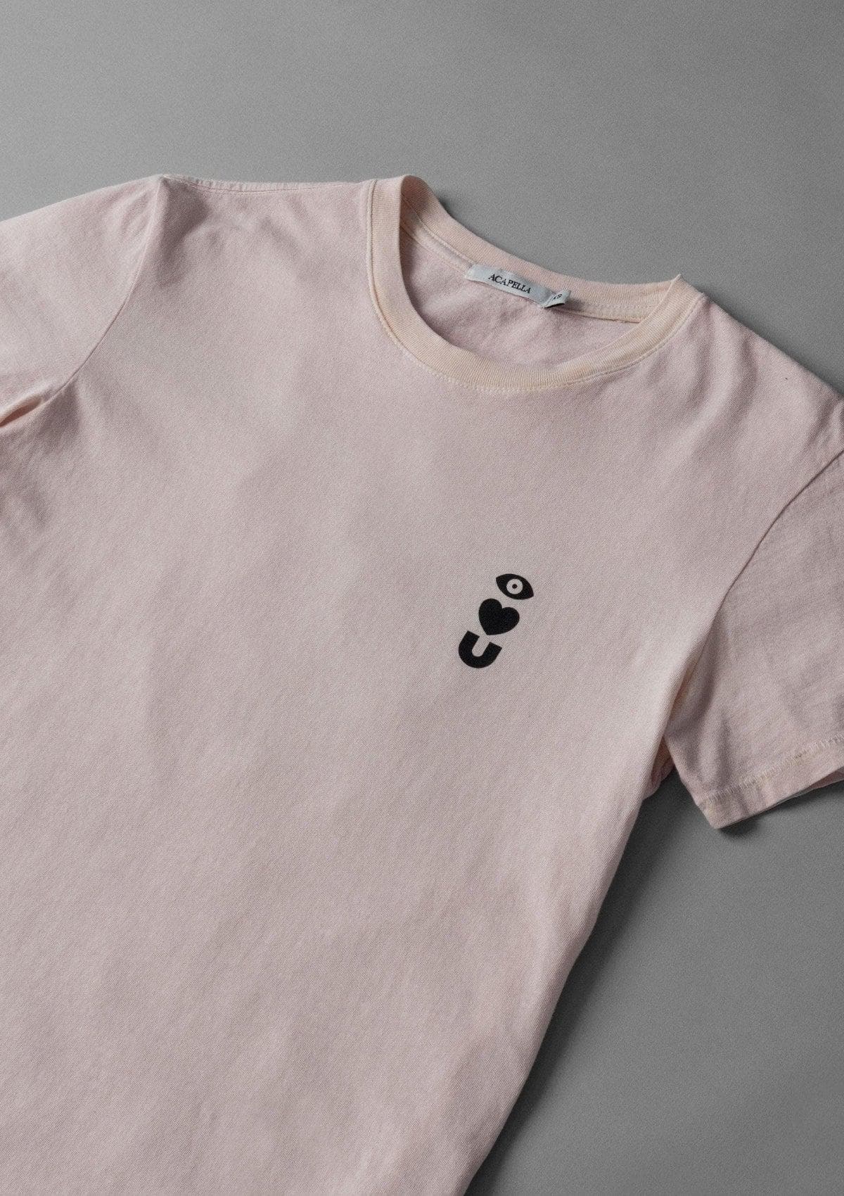 Acapella Ropa Men Graphics Playera Eye Love U - Pearl Blush