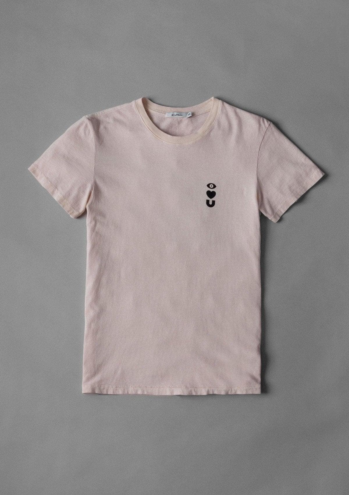 Acapella Ropa Men Graphics Playera Eye Love U - Pearl Blush