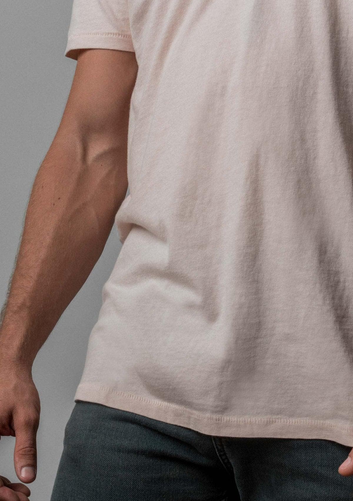 Acapella Ropa Men Graphics Playera Eye Love U - Pearl Blush