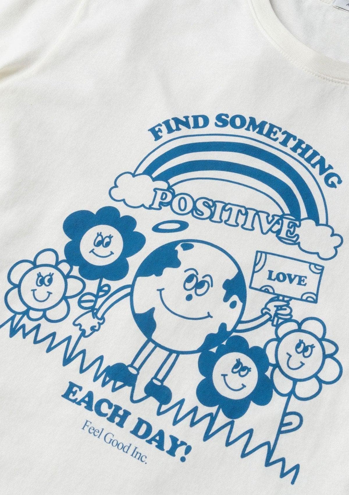 Acapella Ropa Men Graphics Playera Find Something Positive
