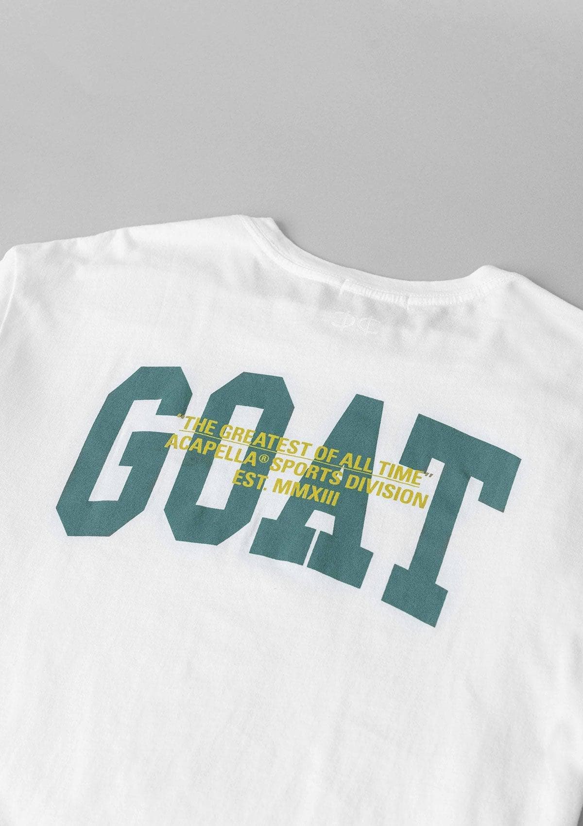 Acapella Ropa Acapella Graphics GOAT Division Tee