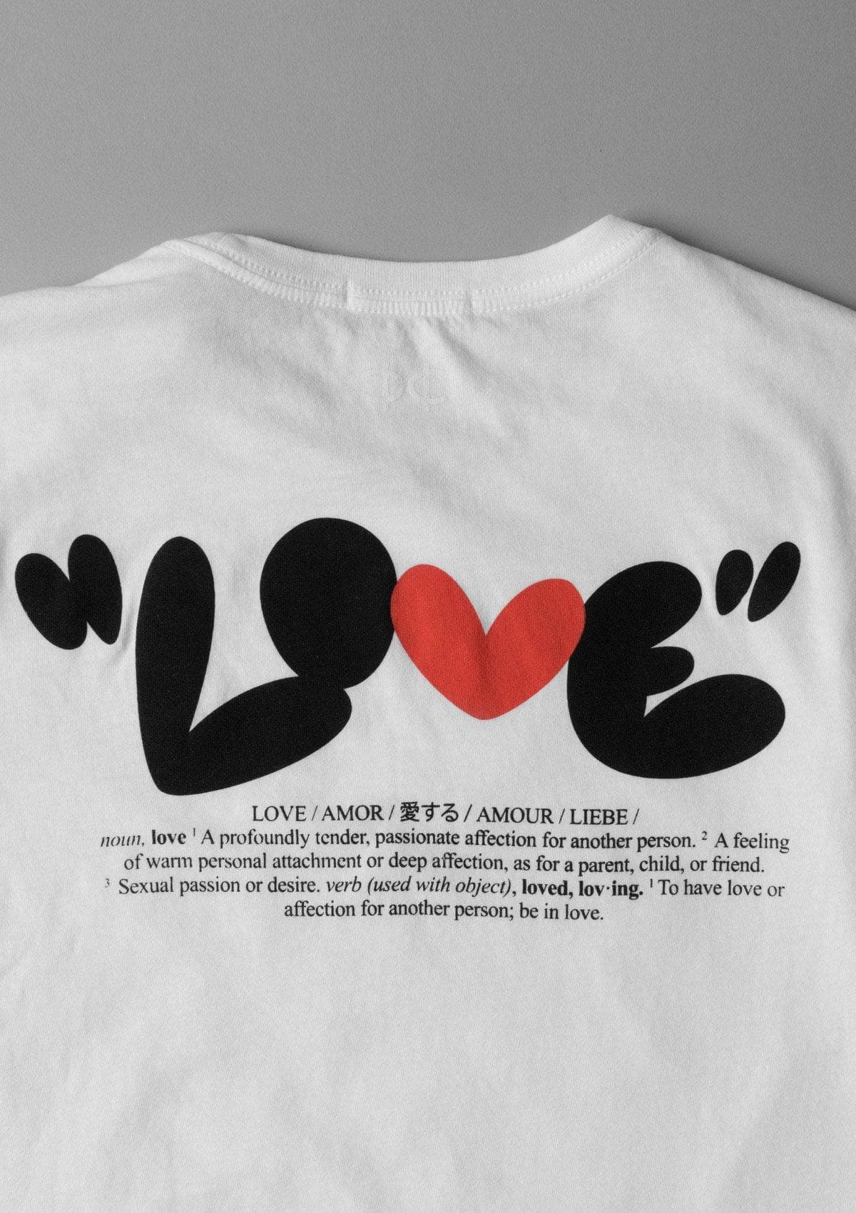 Acapella Ropa Men Graphics Playera Love