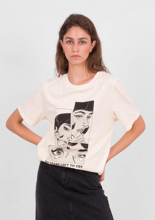 Acapella Ropa Women Graphics Playera No Tears Left To Cry