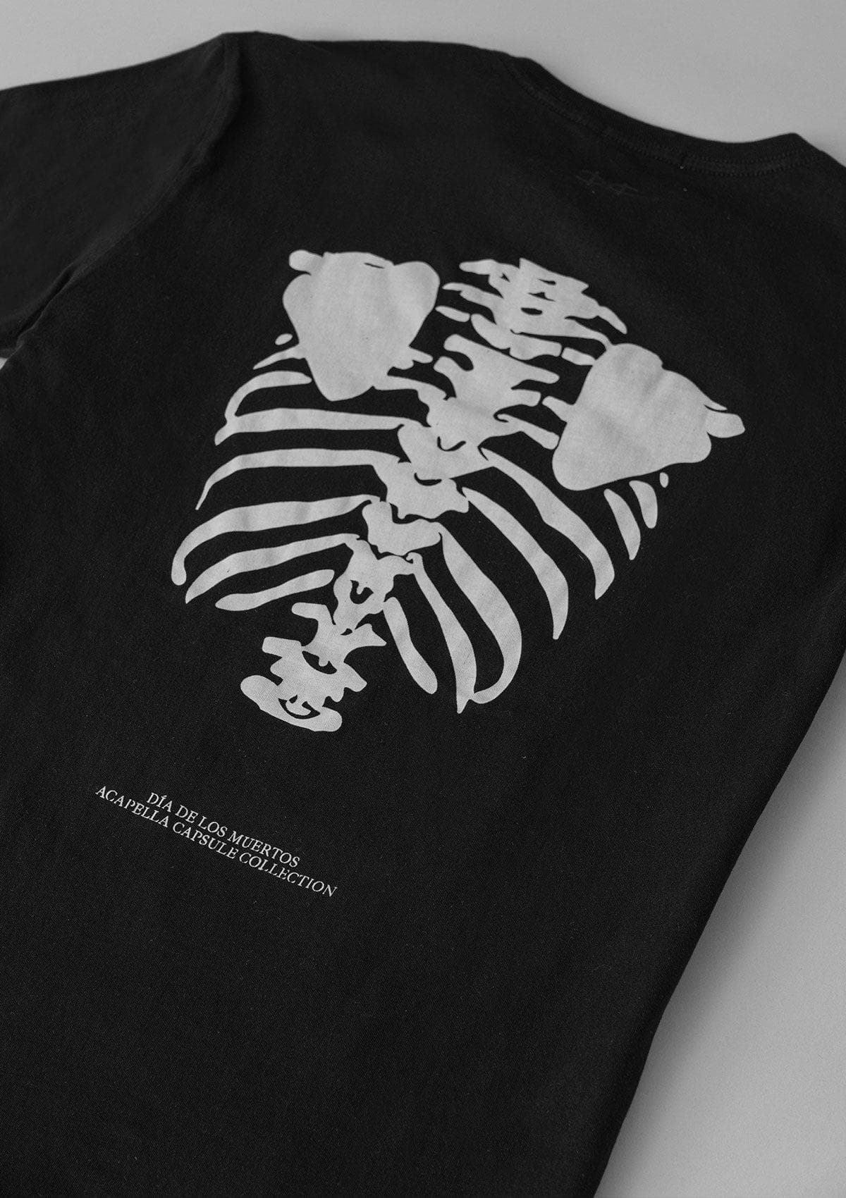 Skeleton Heart Tee - Black