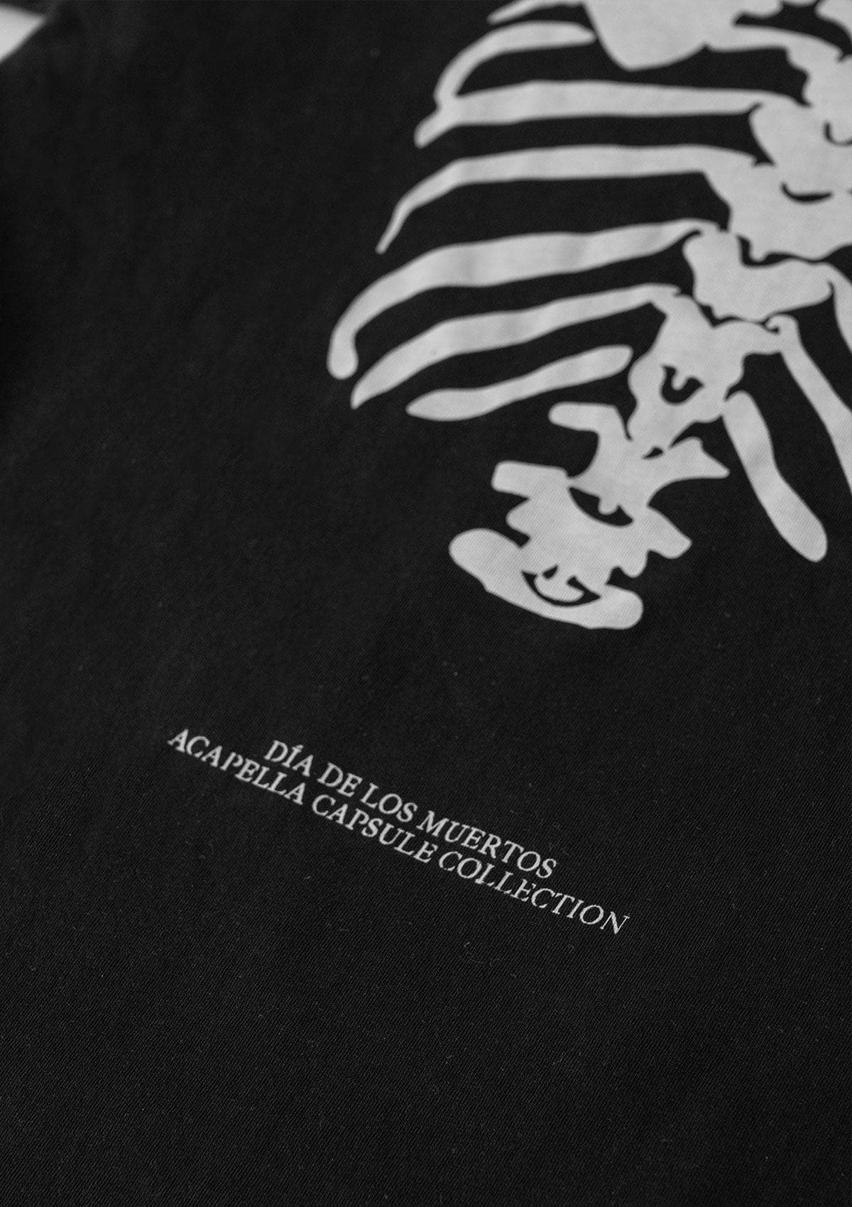 Skeleton Heart Tee - Black