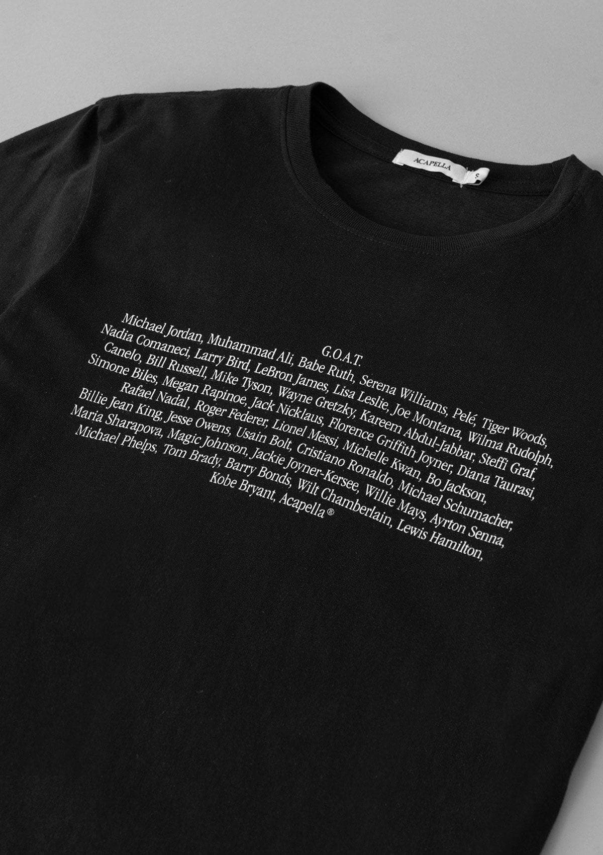 Acapella Ropa Acapella Graphics The Greatest Tee