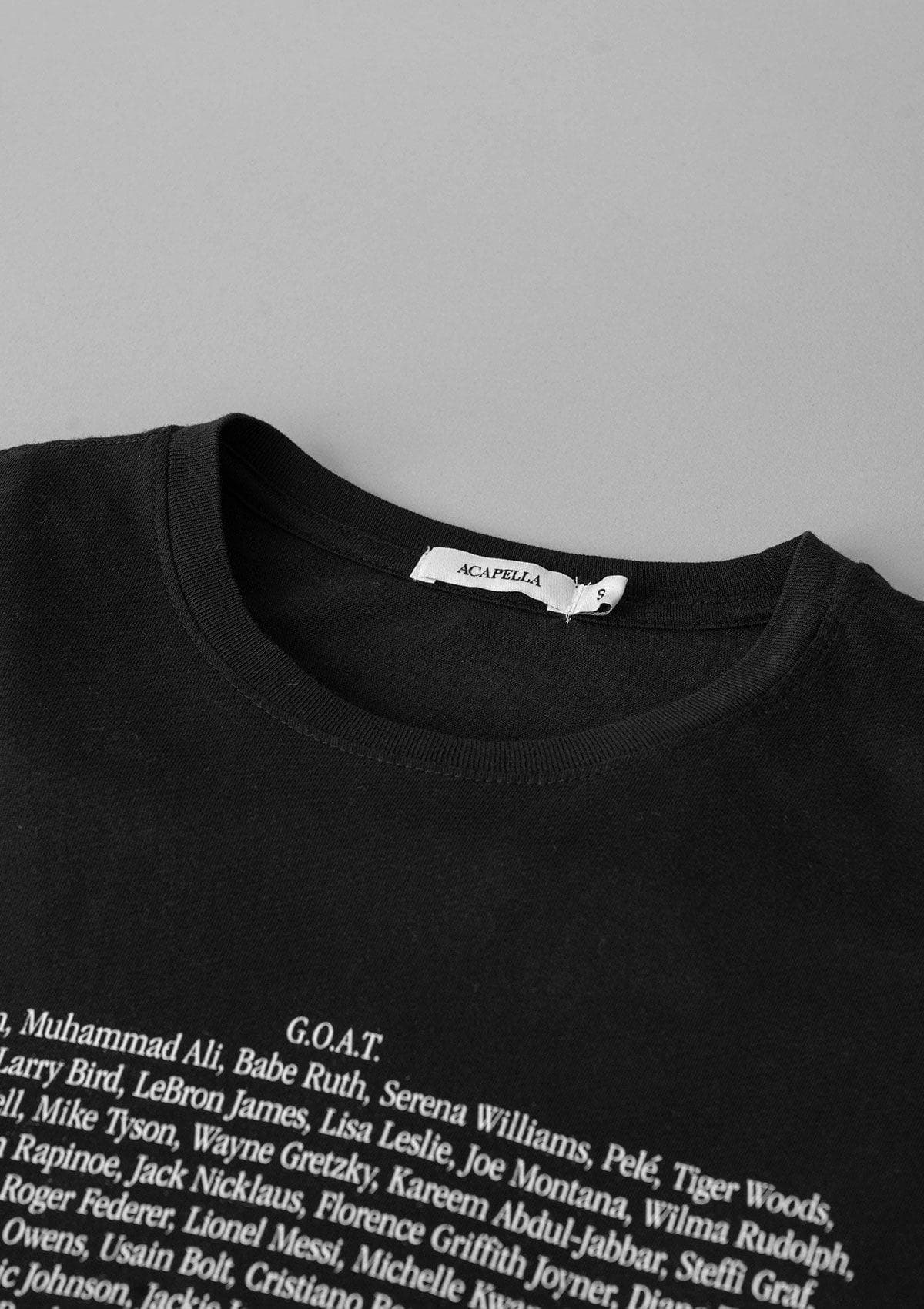 Acapella Ropa Acapella Graphics The Greatest Tee