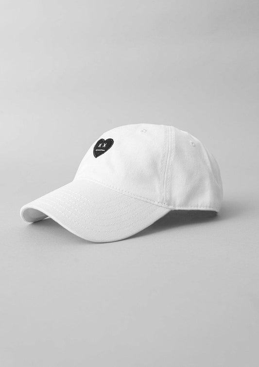 Acapella Heart x Face Cap - White