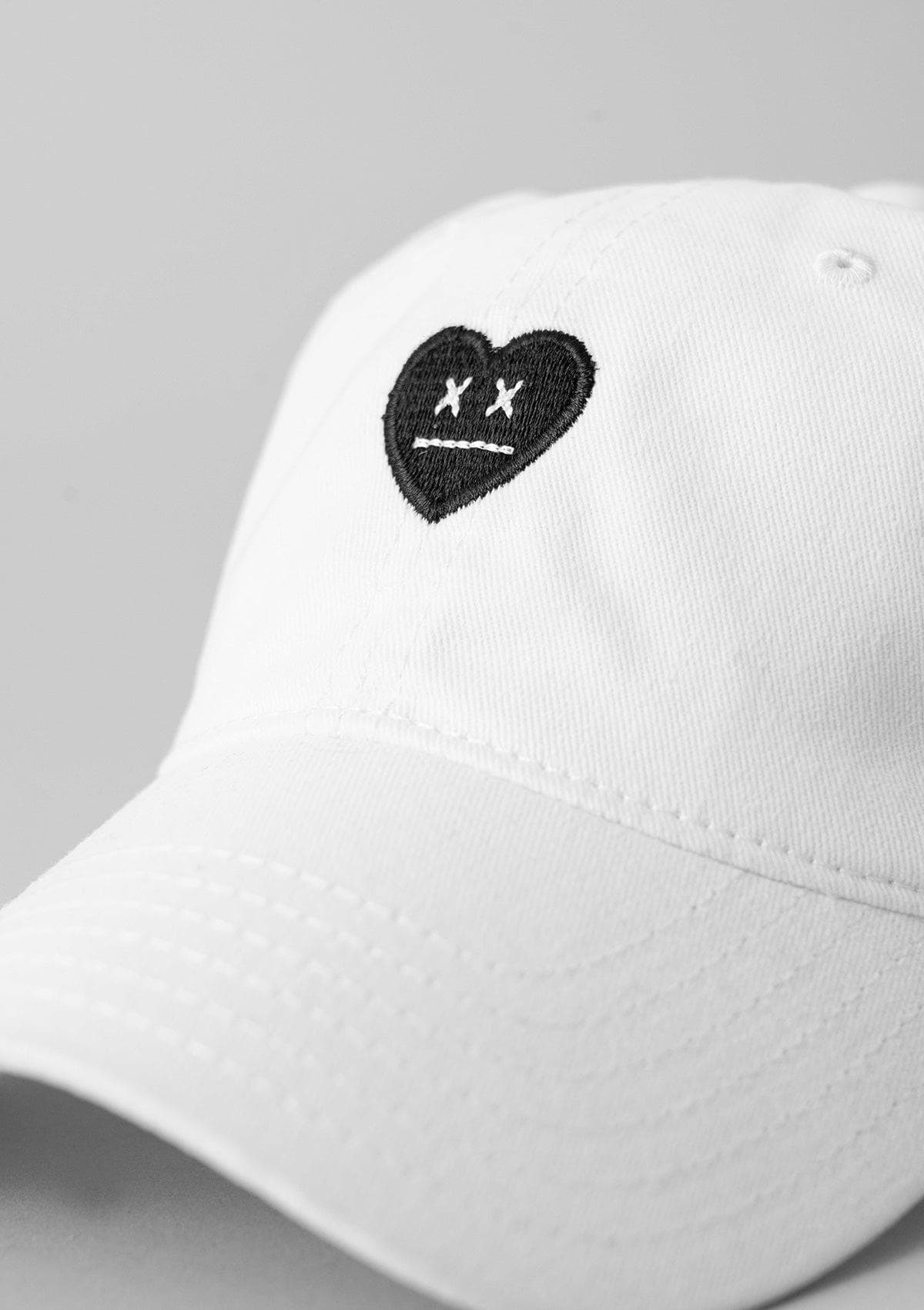 Acapella Heart x Face Cap - White